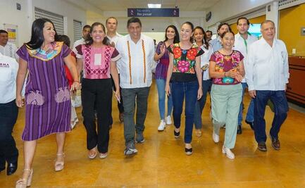 Desde el Istmo de Oaxaca, afirma Sheinbaum que la “4T” ha significado igualdad para las mujeres