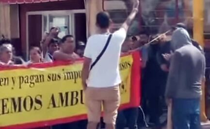 Acusan a autoridades de Huajuapan de usar a grupo de choque para agredir a mujeres y vecinos