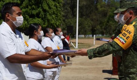 Reconoce Sedena labor de médicos y militares en la lucha contra la pandemia de Covid-19
