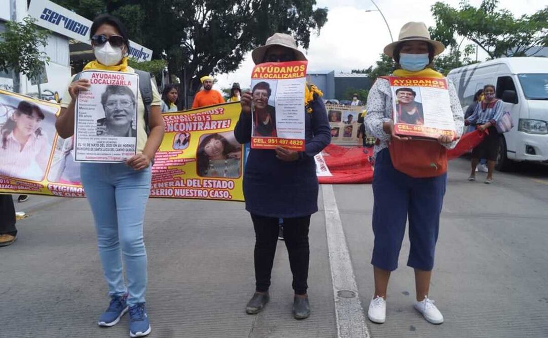 “¡Vivos los queremos!”: resuenan calles de Oaxaca ante exigencia y rabia de familiares de desaparecidos. Foto: Edwin Hernández