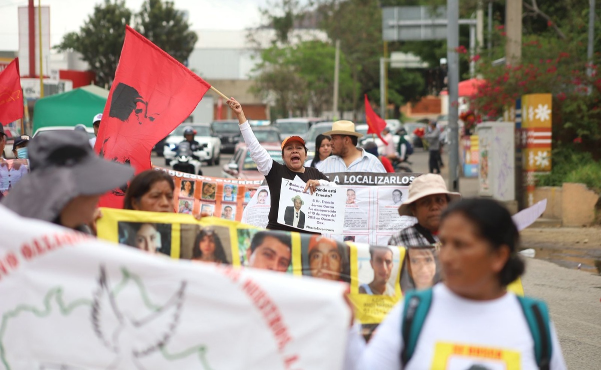 Madres buscadoras marchan este 10 de mayo en la capital de Oaxaca