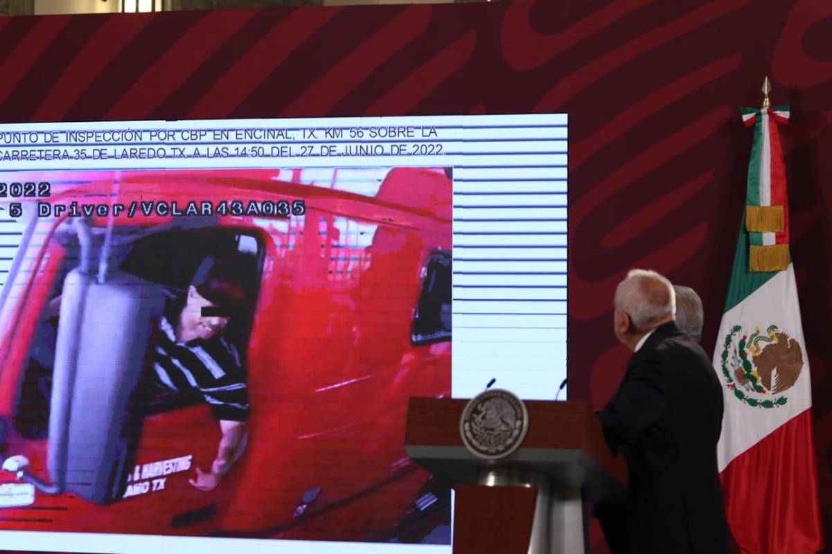 Chofer de tráiler donde murieron 51 migrantes se hizo pasar por sobreviviente; ya fue detenido. Foto: Carlos Mejía