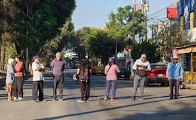Con bloqueo, denuncian falta de agua potable, drenaje colapsado y contaminación de ríos en Santa Lucía del Camino