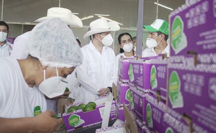 Inaugura Murat línea dos de empacado de limón en la Cuenca, y anuncia nueva Universidad