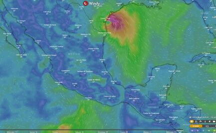 Sigue EN VIVO la trayectoria de Nicholas y las tormentas que azotan Oaxaca