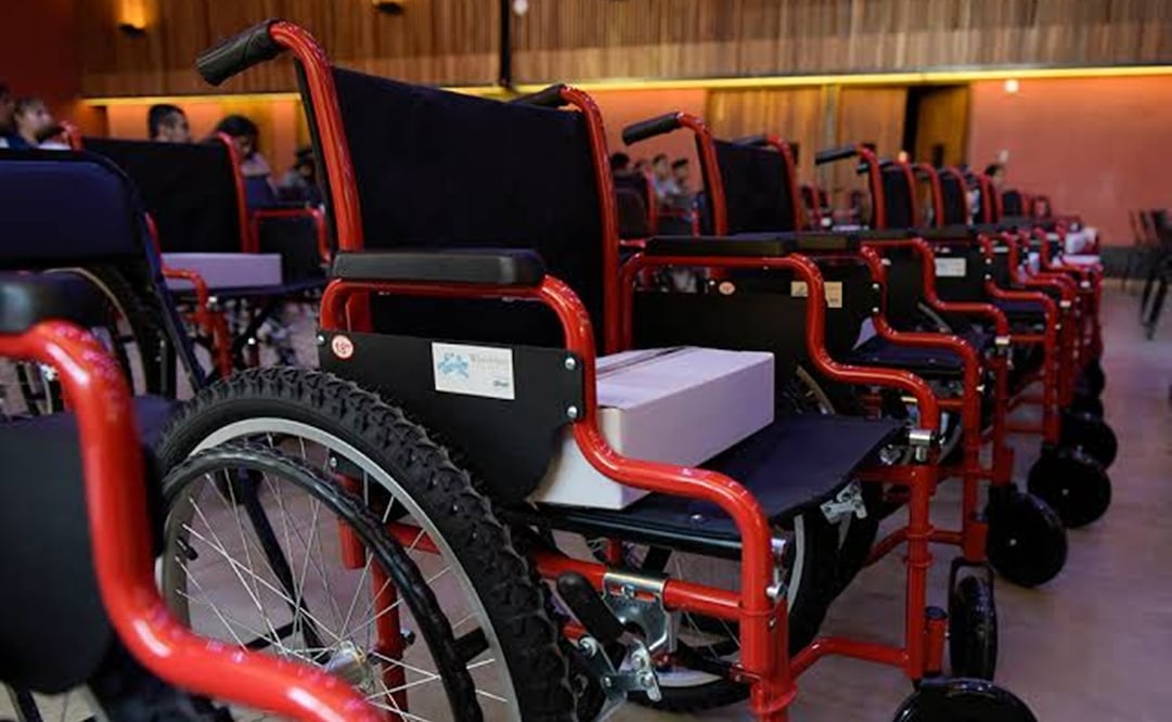 Invitan a la campaña de entrega de sillas de ruedas a menores con enfermedades cerebrales en Oaxaca. Foto: Especial