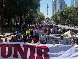 Con manifestaciones, exigen retorno seguro de familias triquis de Oaxaca y justicia por los asesinatos