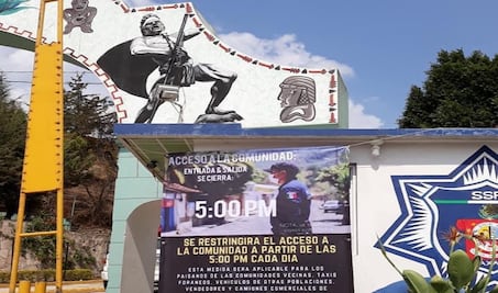 Por pandemia de coronavirus, 147 municipios de Oaxaca han restringido accesos