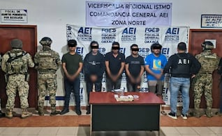 Detienen a presuntos responsables del asesinato de cuatro personas en Matías Romero