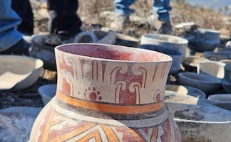 Hallan piezas arqueológicas en San Pedro Jaltepetongo, Oaxaca; INAH hace llamado al no saqueo