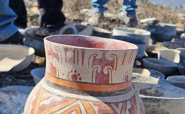 Hallan piezas arqueológicas en San Pedro Jaltepetongo, Oaxaca; INAH hace llamado al no saqueo