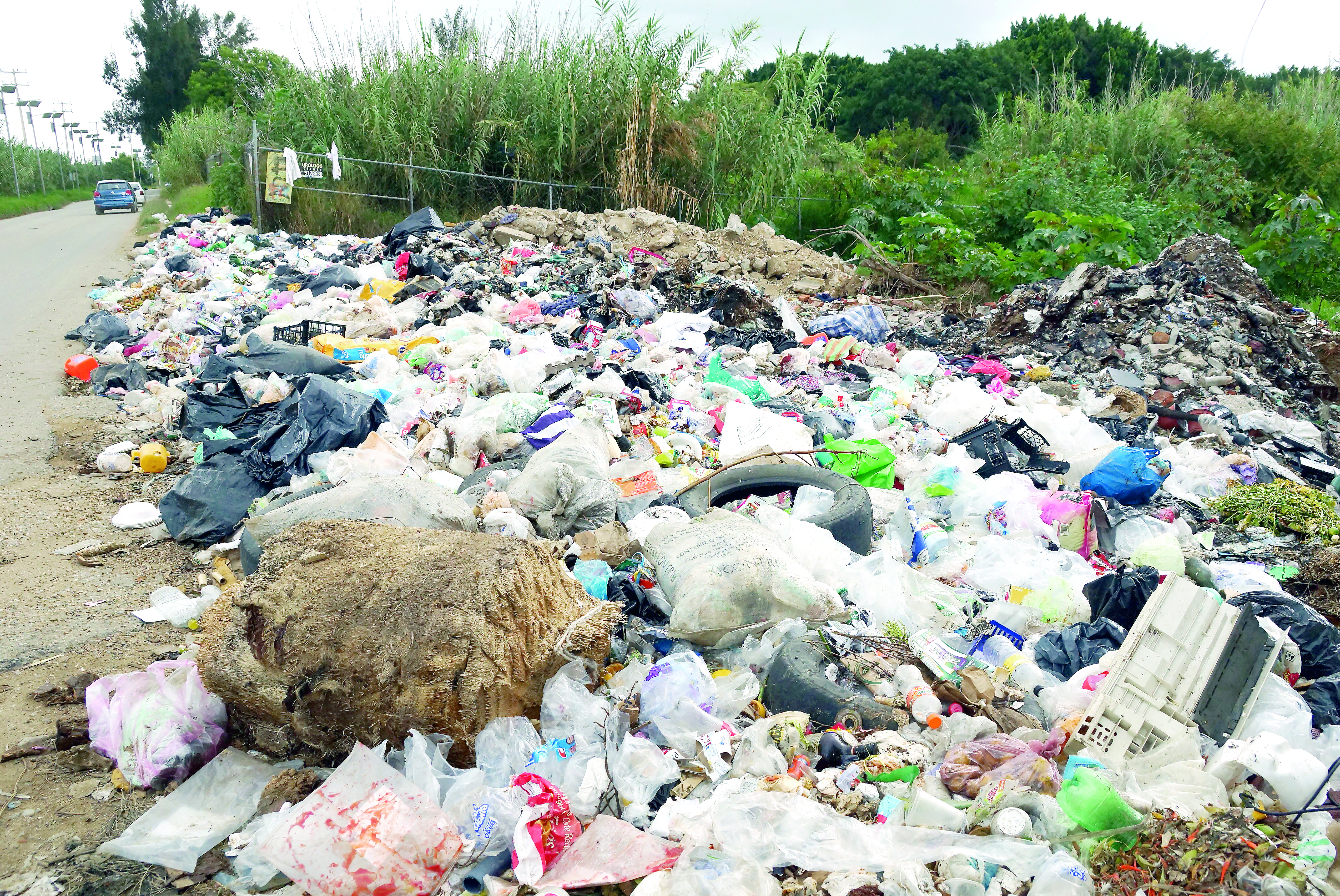 Incumplen ley de residuos