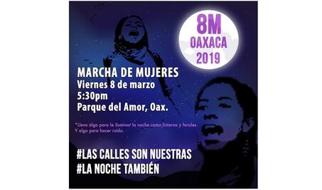 Con marcha feministas conmemorarán el Día Internacional de la Mujer