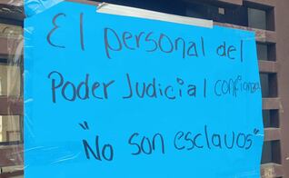 Protesta exhibe rezagos y carencias en juzgados familiares de Oaxaca