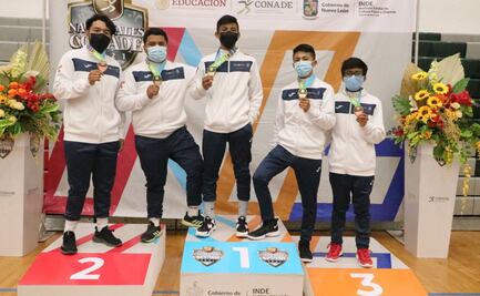 Luchadores oaxaqueños se llevan el medallero con 3 oros y 2 bronces en Juegos Nacionales Conade