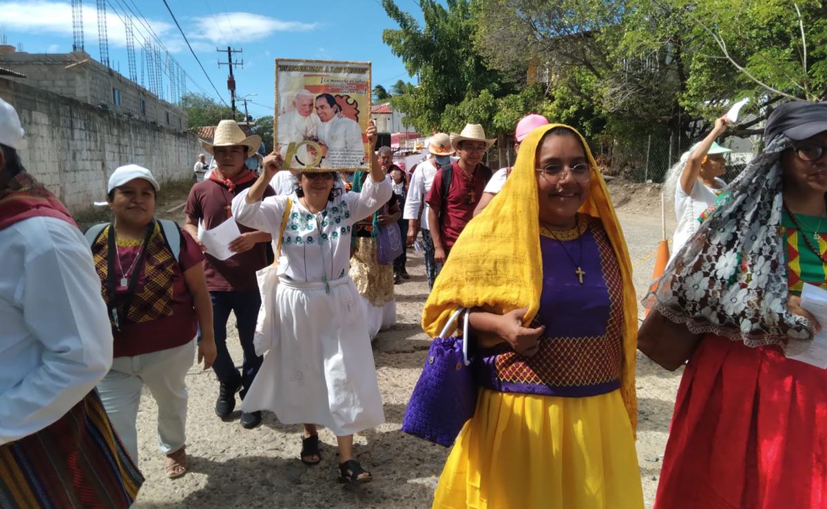 A 3 años de su muerte, recuerdan con procesión en Oaxaca al “Obispo de los Pobres”. Foto: Especial