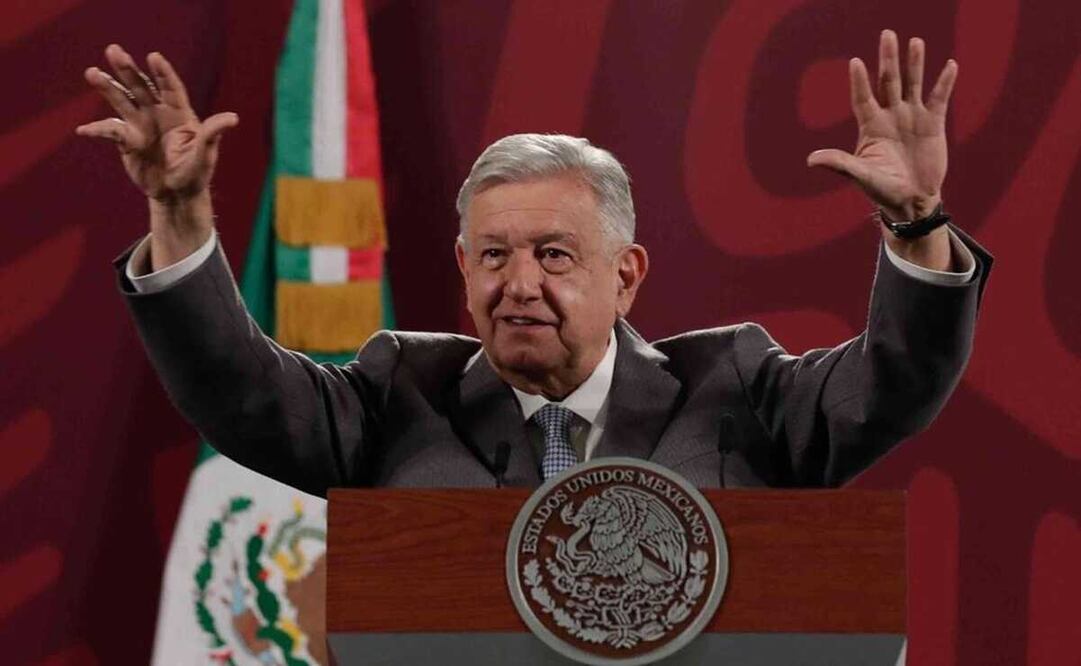AMLO anuncia que encabezará marcha por su cuarto año de gobierno. Foto: Diego Simón