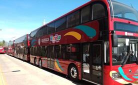 BinniBus de dos pisos en Oaxaca: Así son las nuevas unidades del sistema de transporte