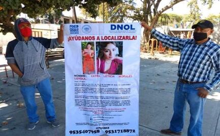 Un mes sin Zayra: indaga Fiscalía de Oaxaca delito de desaparición cometida por particulares