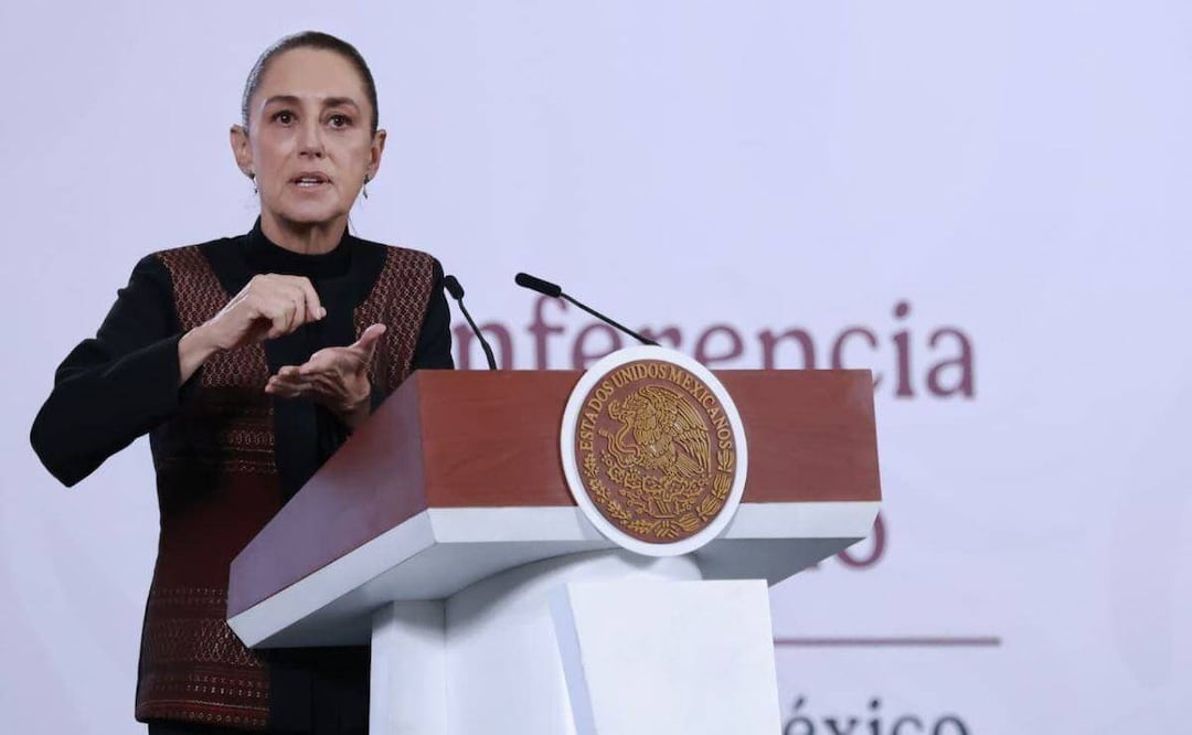 Conferencia matutina de la Presidenta Claudia Sheinbaum desde Palacio Nacional. Jueves 26 de febrero de 2026. Foto: Fernanda Rojas | EL UNIVERSAL