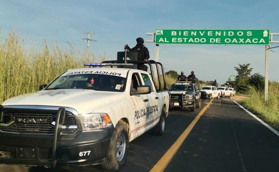 Implementa Oaxaca operativo de seguridad conjunto en límites con Guerrero. Foto: Especial