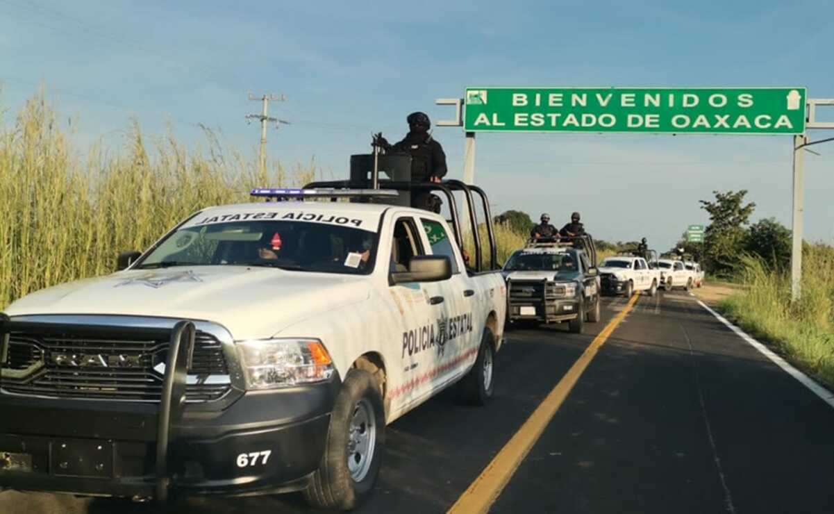 Implementa Oaxaca operativo de seguridad conjunto en límites con Guerrero. Foto: Especial