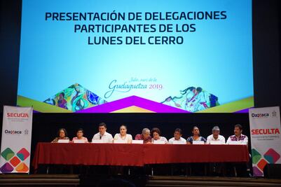 Presentan a las 52 delegaciones que participarán en la Guelaguetza