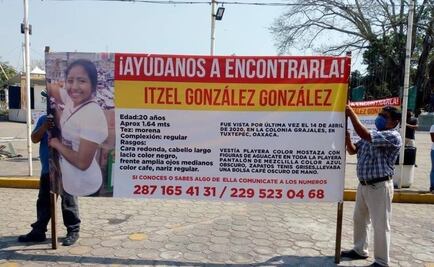 Con “sana distancia”, en Tuxtepec piden justicia para Itzel, joven desaparecida durante cuarentena