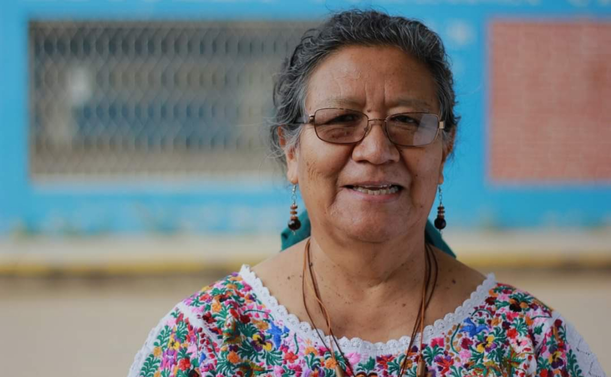 Dan último adiós a Carmen Santiago, la defensora oaxaqueña que entregó el bastón de mando a AMLO