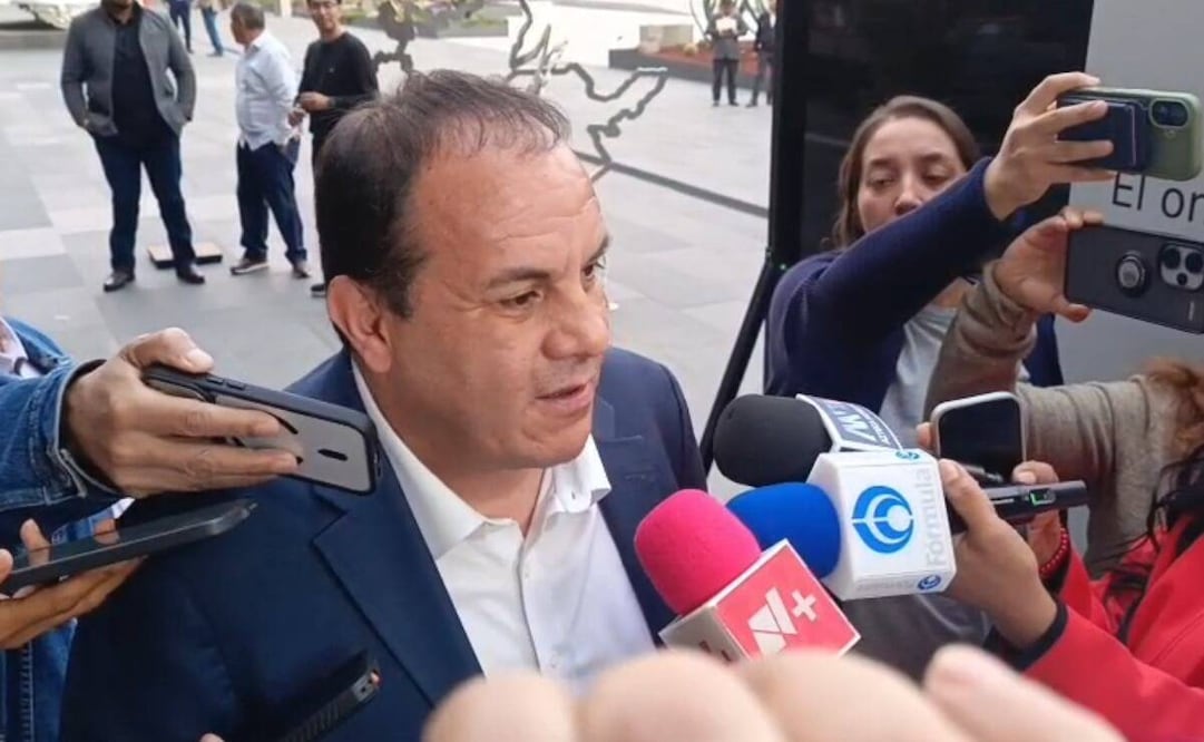 El diputado federal de Movimiento de Regeneración Nacional (Morena), Cuauhtémoc Blanco", durante una entrevista en la Cámara de Diputados el 27 de octubre de 2026. Foto: Captura de pantalla Enrique Gómez / EL UNIVERSAL