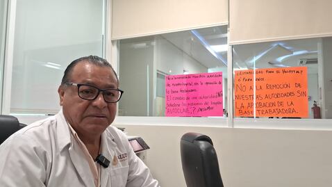 "Soy víctima de revanchismo", afirma médico que fue removido de la Dirección del Hospital de Juchitán  