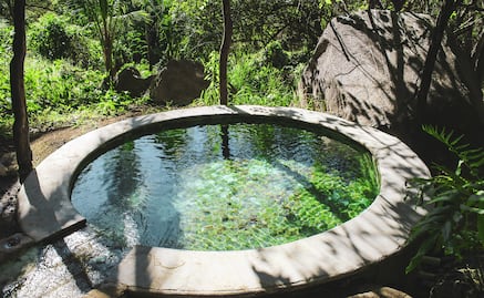 Aguas termales cerca de Puerto Escondido, dónde está el paraíso para disfrutar en diciembre 