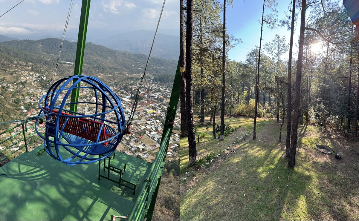 El columpio más extremo de México está ubicado a tan solo una hora y media en automóvil de la ciudad de Oaxaca. Fotos: Facebook, Yeye Ojitos