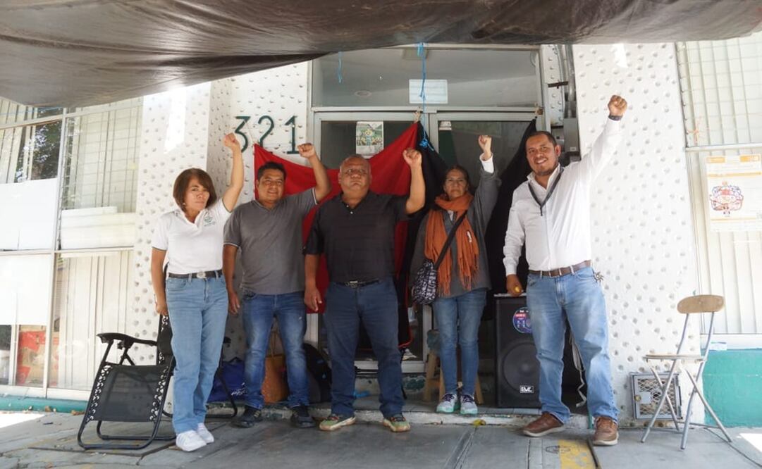 Estalla huelga de planteles del IEBO en Oaxaca. Foto: Edwin Hernández