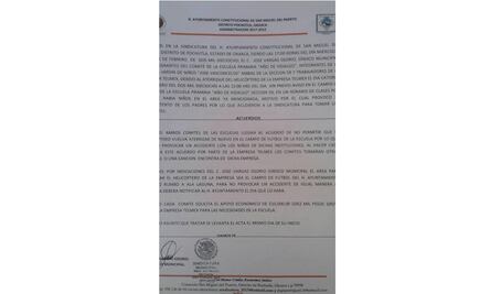 Aterriza Telmex helicóptero sin autorización en escuela de Oaxaca