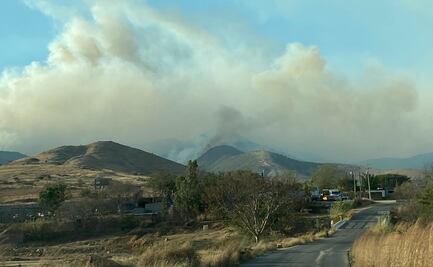 Piden ayuda para apagar fuerte incendio en Tlapacoyan, Oaxaca; Conagua lo detecta en imagen de satélite