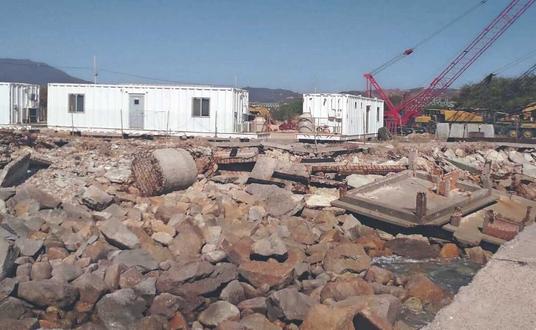 Pobladores del Istmo de Oaxaca exigen a las autoridades compartir ingreso por uso de banco de rocas. Foto: Especial
