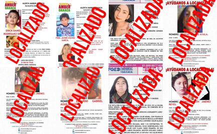 Fiscalía de Oaxaca localiza este fin de semana a 12 personas reportadas como desaparecidas