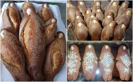 Pan de muerto con forma humana, legado culinario de Yalálag que llega incluso al extranjero
