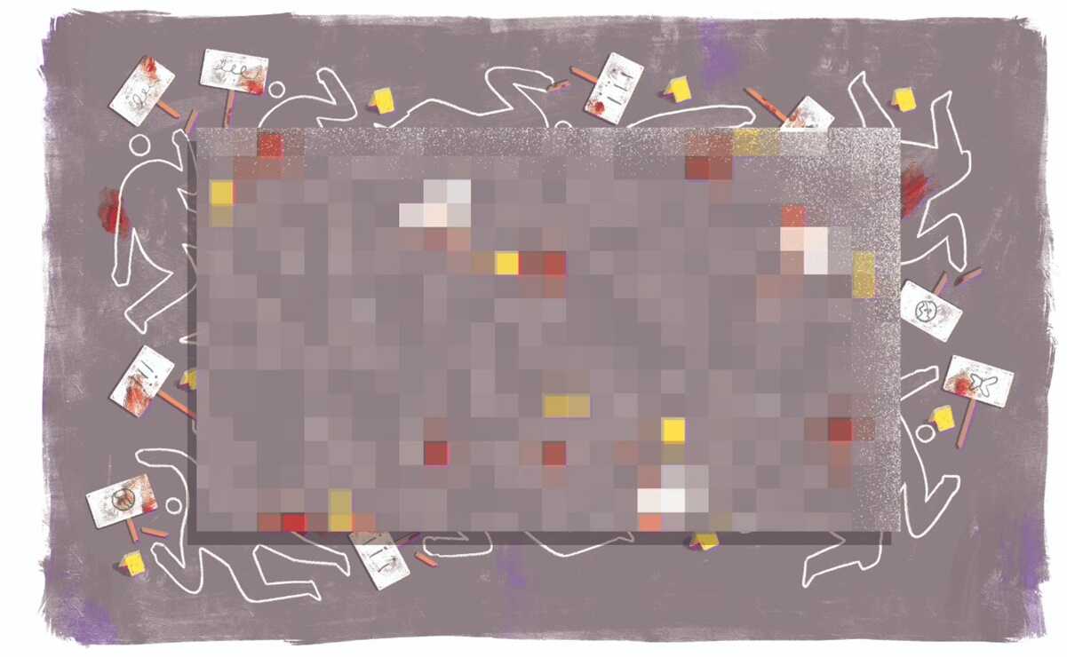 Crímenes contra defensores del territorio y opositores a megaproyectos, deuda urgente por atender en Oaxaca. Ilustración: Dante de la Vega