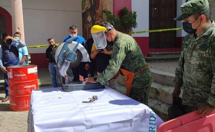 Arranca en Etla, Oaxaca, campaña Desarme Voluntario; darán dinero en efectivo por armas y municiones