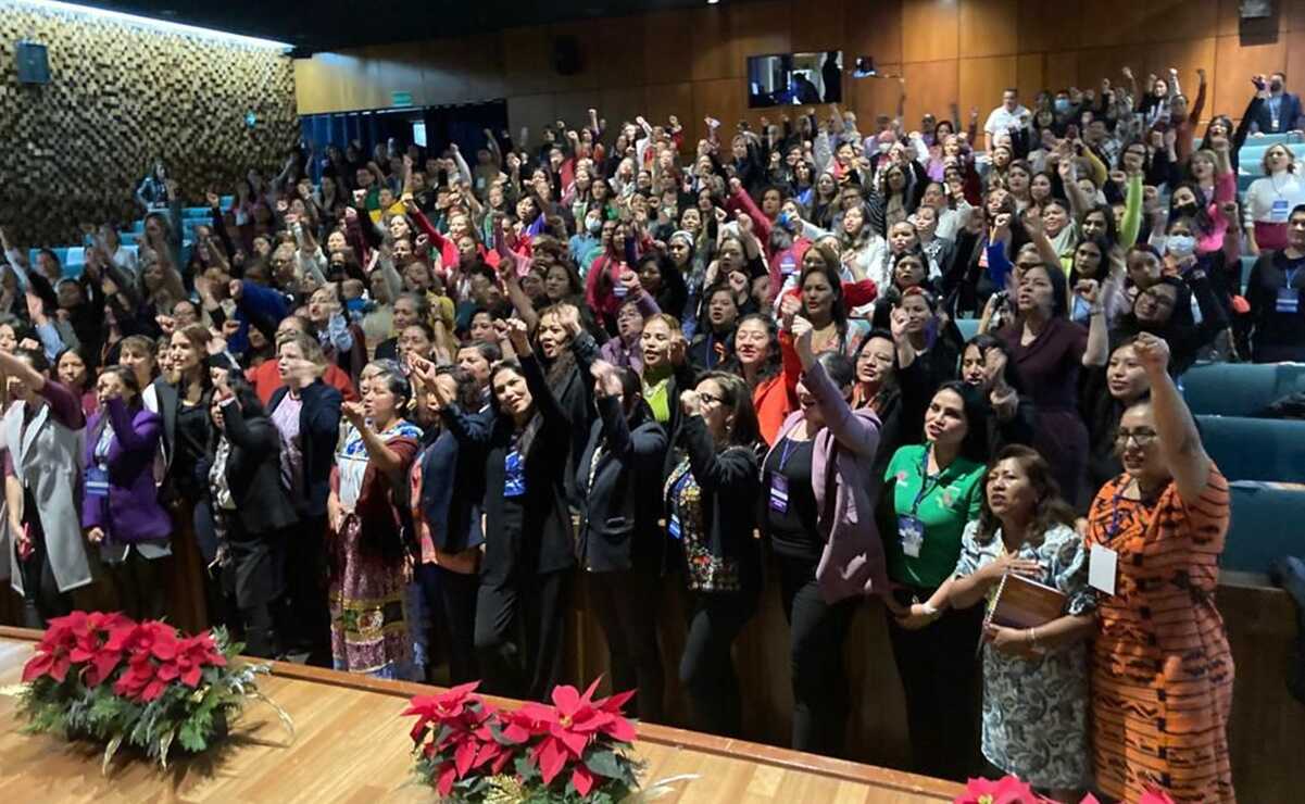 Participa gobierno de Oaxaca en el Segundo Encuentro Nacional de Mujeres Constructoras de Paz. Foto: Especial