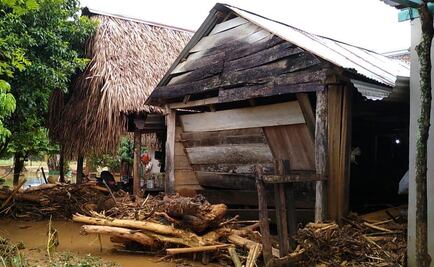 Lluvias dejan un muerto y afectaciones en cinco municipios de la Cuenca del Papaloapan