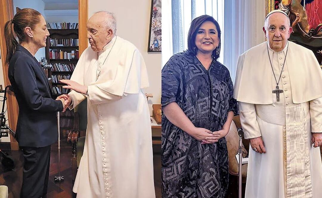 Primer round en el Vaticano: Sheinbaum y Xóchitl buscan el respaldo de católicos. Foto: Especiales
