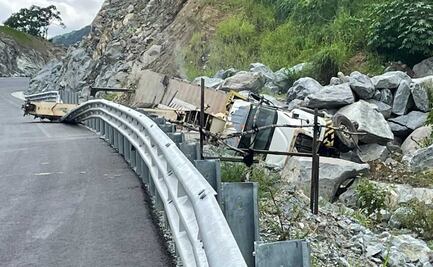 Ante accidentes y deslaves, llaman a no usar carretera a la Costa de Oaxaca; sigue inconclusa
