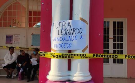 Toman palacio municipal de San Marcos Arteaga, Oaxaca; piden destitución del edil por señalamientos de abuso sexual 