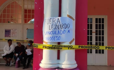 Toman palacio municipal de San Marcos Arteaga, Oaxaca; piden destitución del edil por señalamientos de abuso sexual 