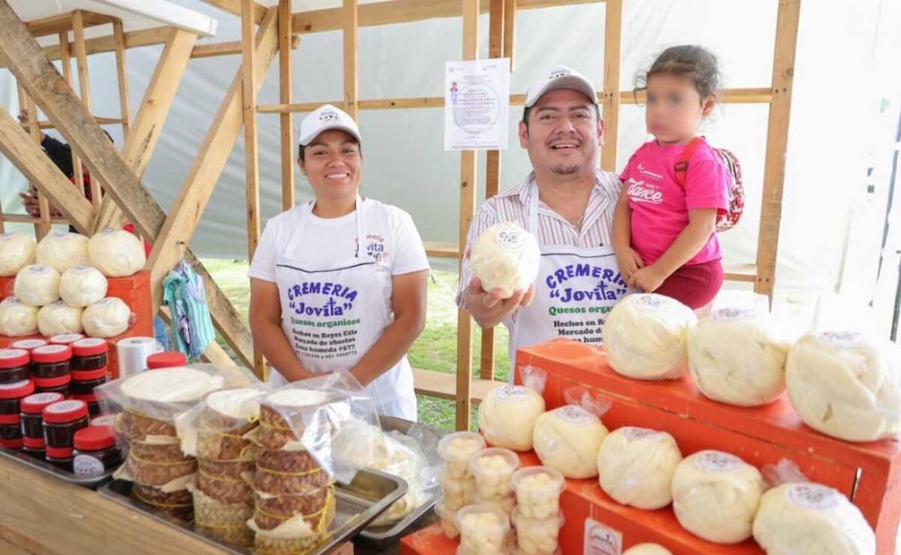 Arranca la Expoferia del Queso y del Quesillo de Reyes Etla 2023. Foto: Especial