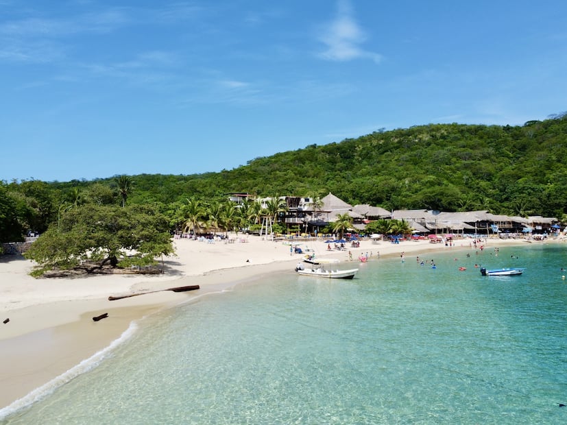 La Entrega tiene un certificado de Playa Platino. Foto: Secretaría de Turismo del Estado de Oaxaca