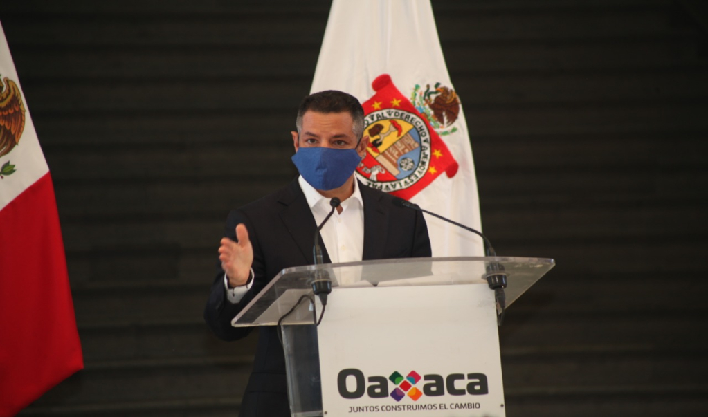 Pide Murat no salir a la calle; Oaxaca atraviesa etapa de máxima intensidad de contagios de Covid-19